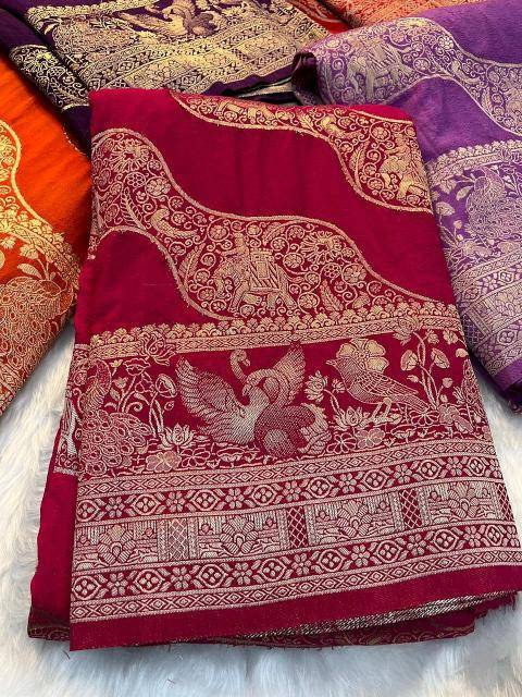 Akshara traditional silk Wholesale sarees in Surat